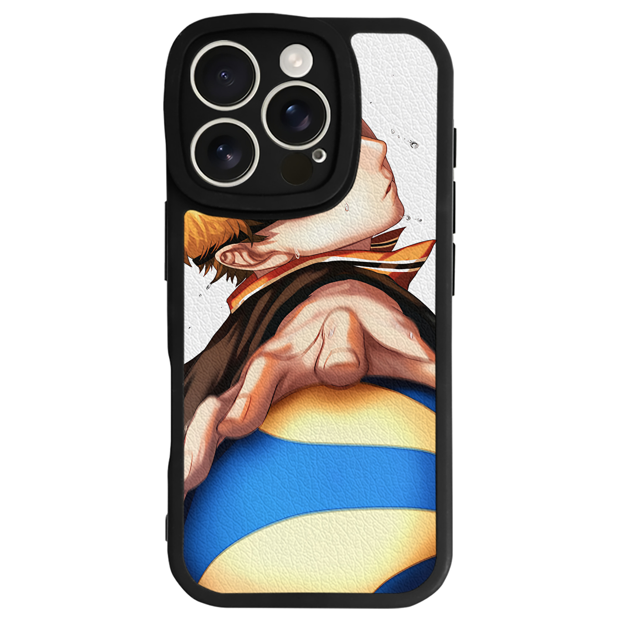 （画像用） ハイキュー!! Haikyu!! 【iPhone 16シリーズ対応】シリコンスマホケース（レザー調） 材質：シリコン